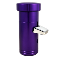 Twisted Shifterz Vintage Style A4400 Low Profile Purple Semi Truck Air Shifter KIT