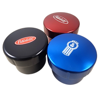 Low Profile Purple Billet Retro Style Brake Knob