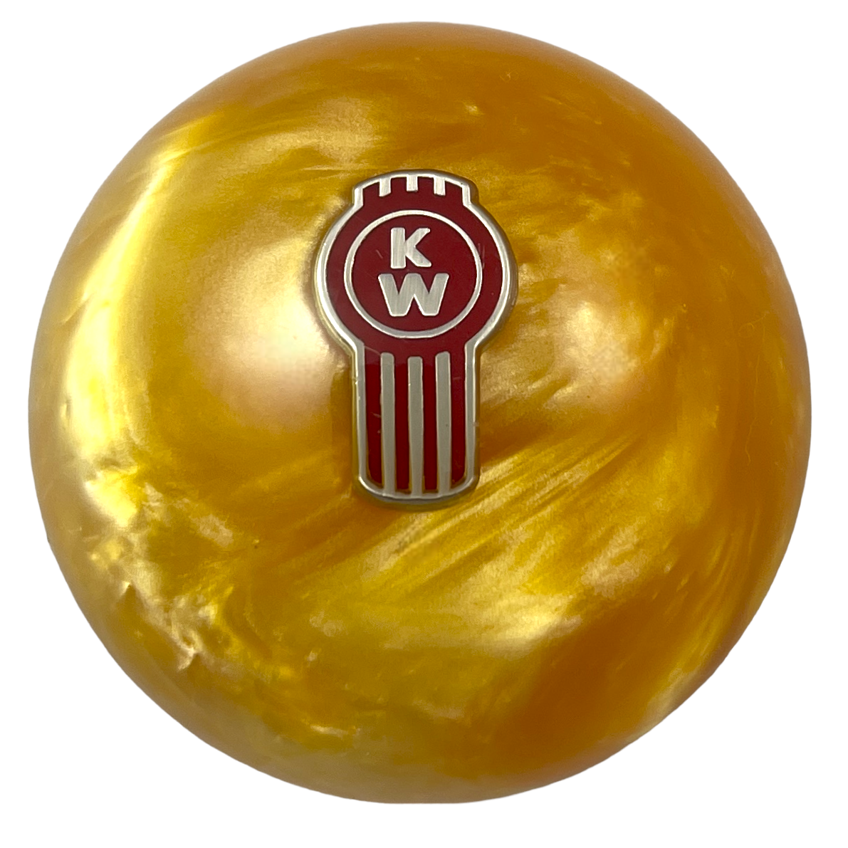 image of Amber Pearl Kenworth Brake Knob