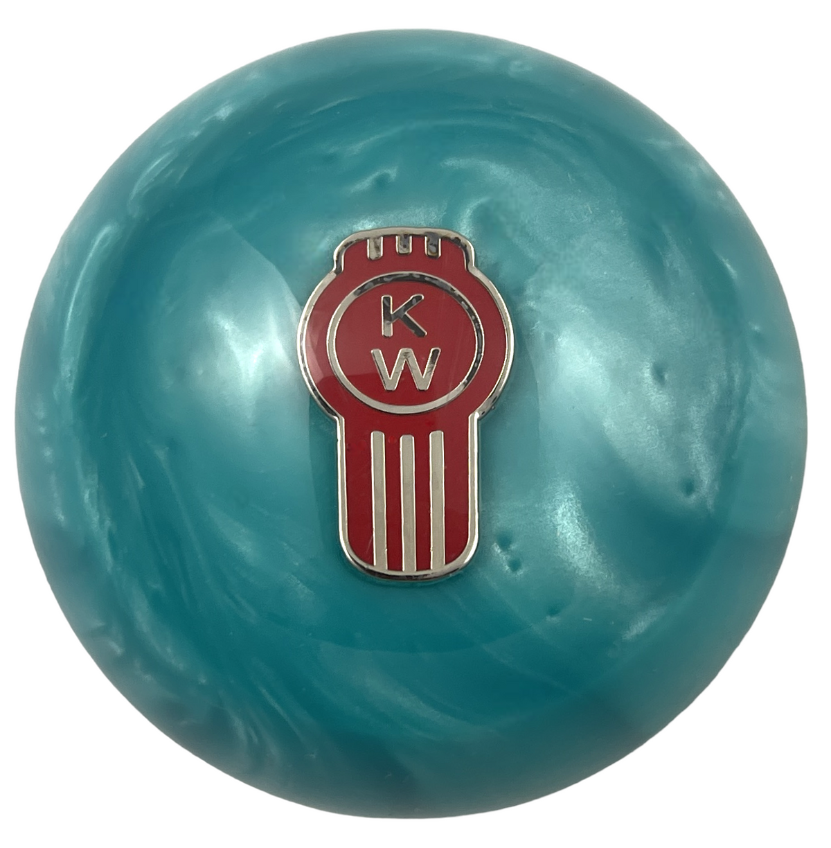 image of Teal Pearl Kenworth Brake Knob