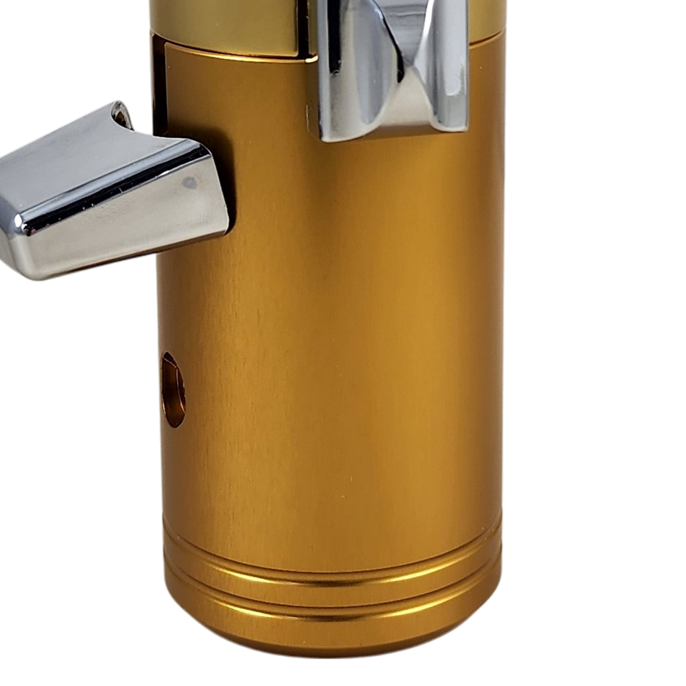 image of ShifTopperz Gold Billet Shift Tower Cover Super Sleeve
