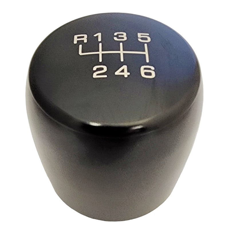 image of 015 2016 2017 2018 2019 2020 2021 2022 2023 Mustang Heavy Weight Black Aluminum XB200 6 Speed Shift Knob