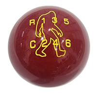 New Bronco 6G 7 Speed Sasquatch White Shift Knob and Adapter