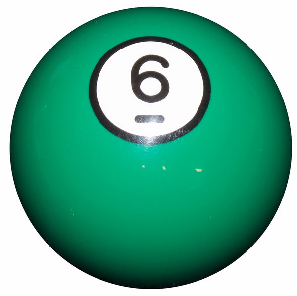 6 Ball Green Billiard Shift Knob