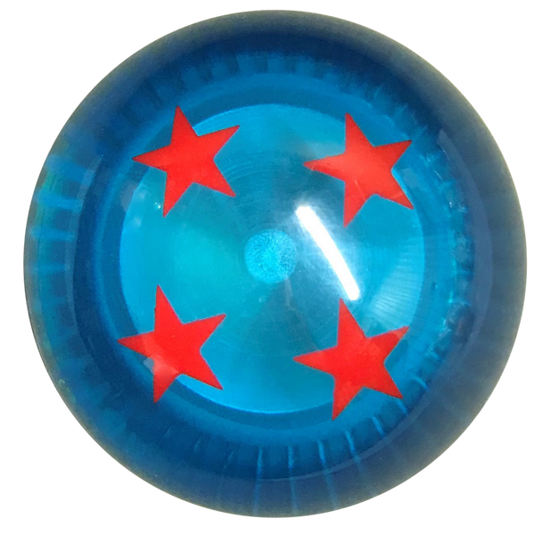 image of Blue Dragon Ball Z Shift Knob With 4 Red Stars
