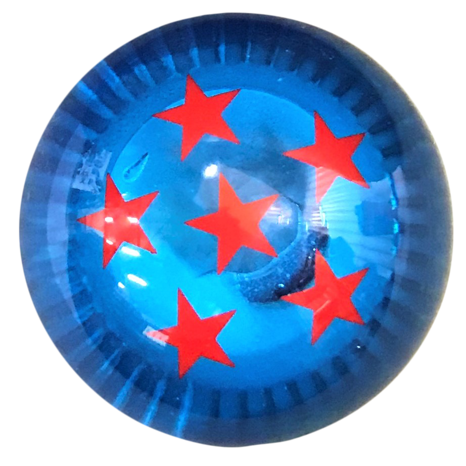 image of Blue Dragon Ball Z  Shift Knob With 6 Red Stars