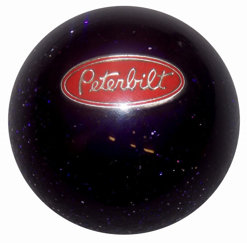 Purple Glitter Peterbilt Brake Knob