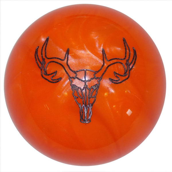 Deer Skull Neon Pearl Orange Knob