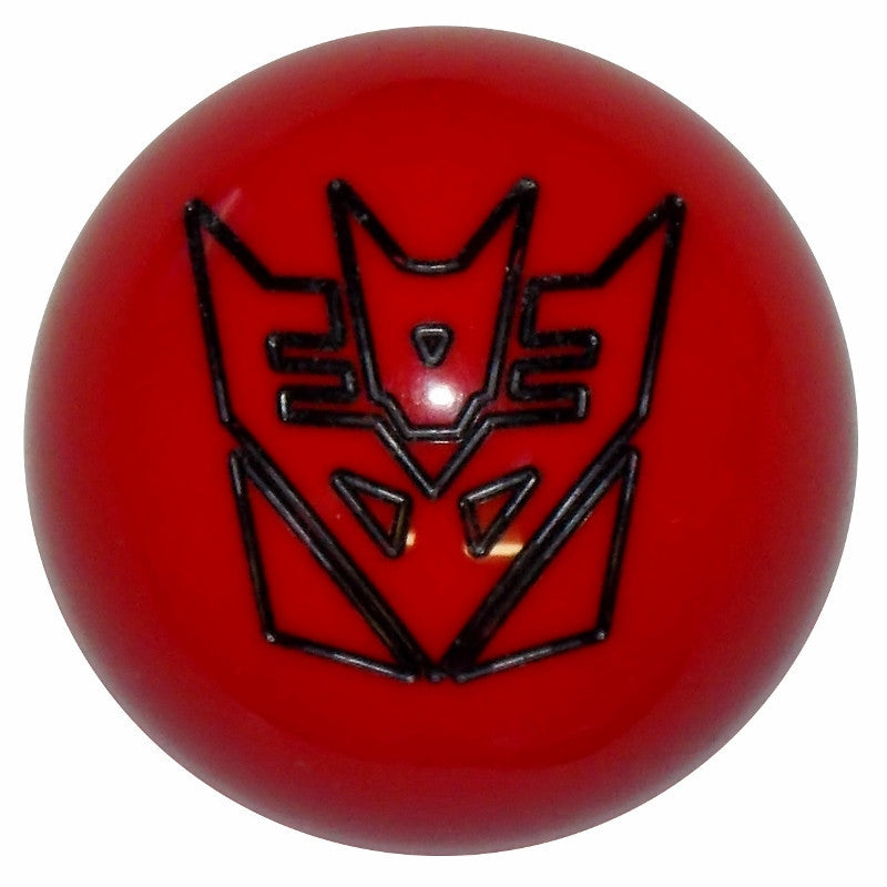 Red/ Black Transformer Decepticon Brake Knob