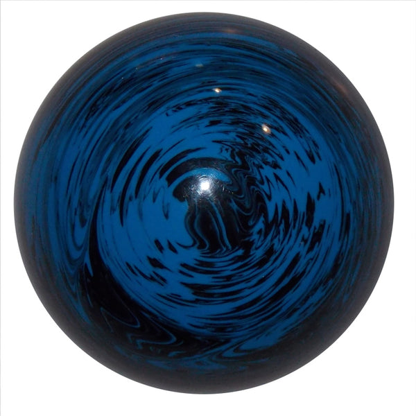 Black and Blue Marbled Brake Knob