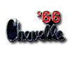 66 Chevelle Emblem Shift Knob
