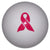 Pink Ribbon Awareness White Brake Knob