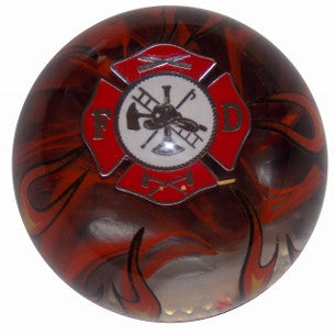 Fire Department emblem.