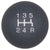 Qualifier Carbon Graphite Matte w/ White 5 Speed Shift Knob