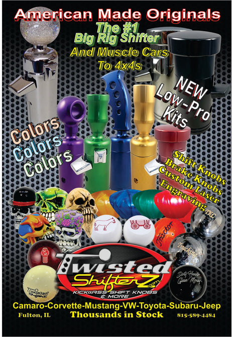 American Made Custom Shift Knobs and Special Fit Adapters
