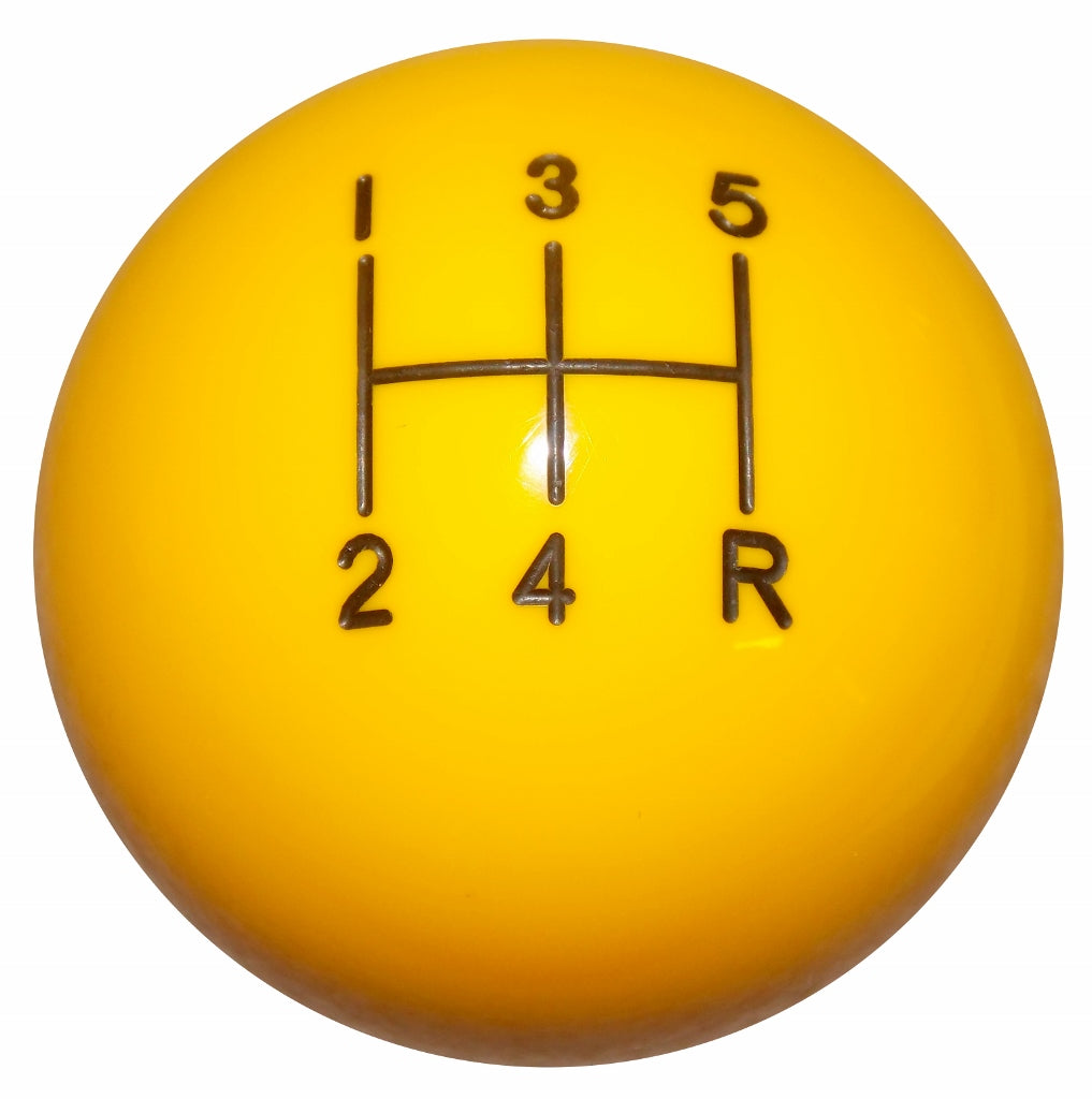 Custom Order Solid Color Engraved Shift Pattern Knob