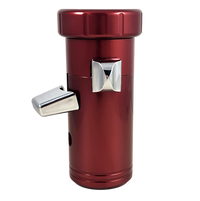 Twisted Shifterz Vintage Style A4400 Low Profile Red Semi Truck Air Shifter KIT