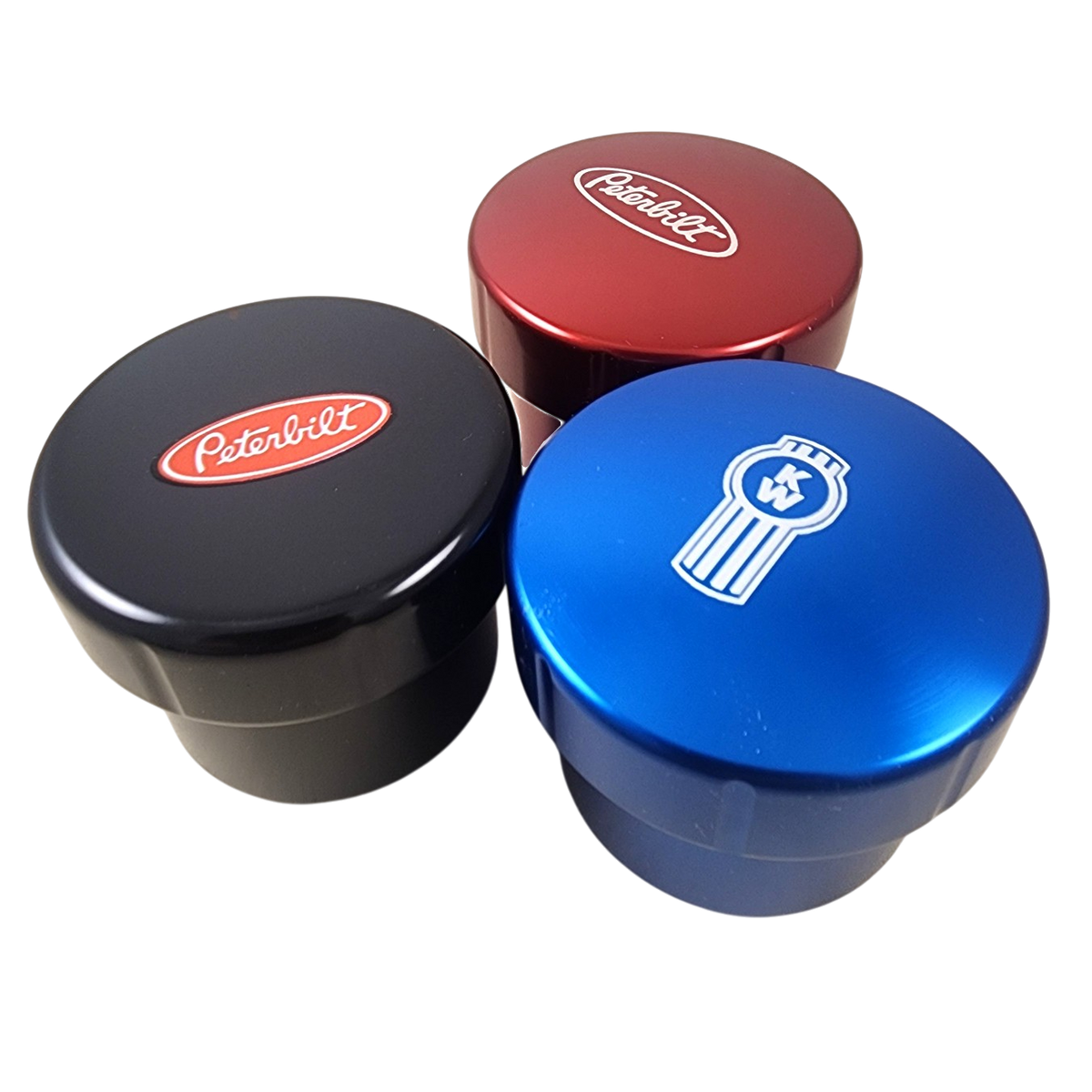 Low Profile Blue Billet Retro Style Brake Knob