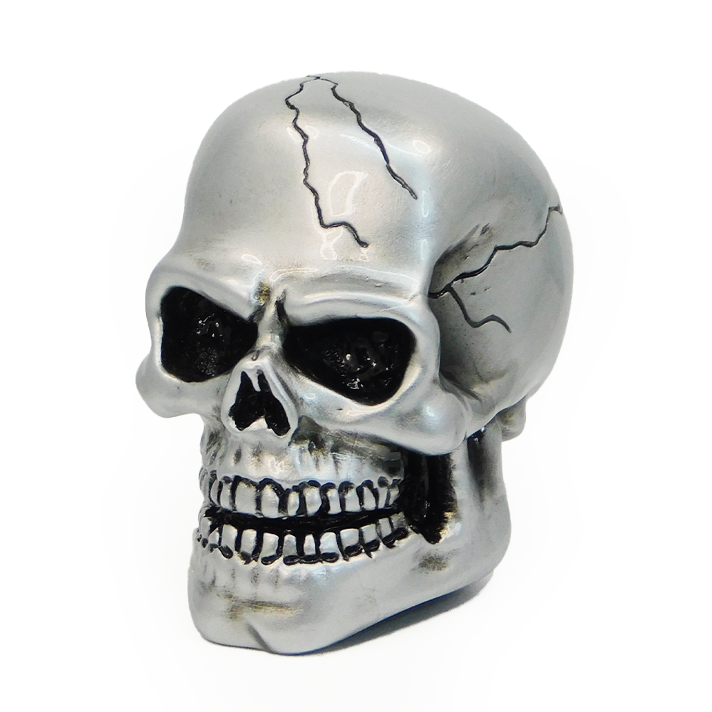 Arnold Skull-Pewter Shift Knob