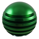 Green Ring Style Grooved Aluminum Shift Knob