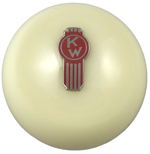 Image of Ivory Crooked Kenworth Brake Knob