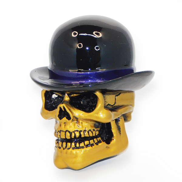 Chester Gold w/ Purple Hat Band Shift Knob