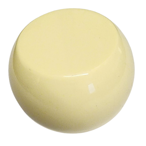 flat top solid color brake knobs