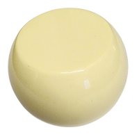 flat top solid color brake knobs