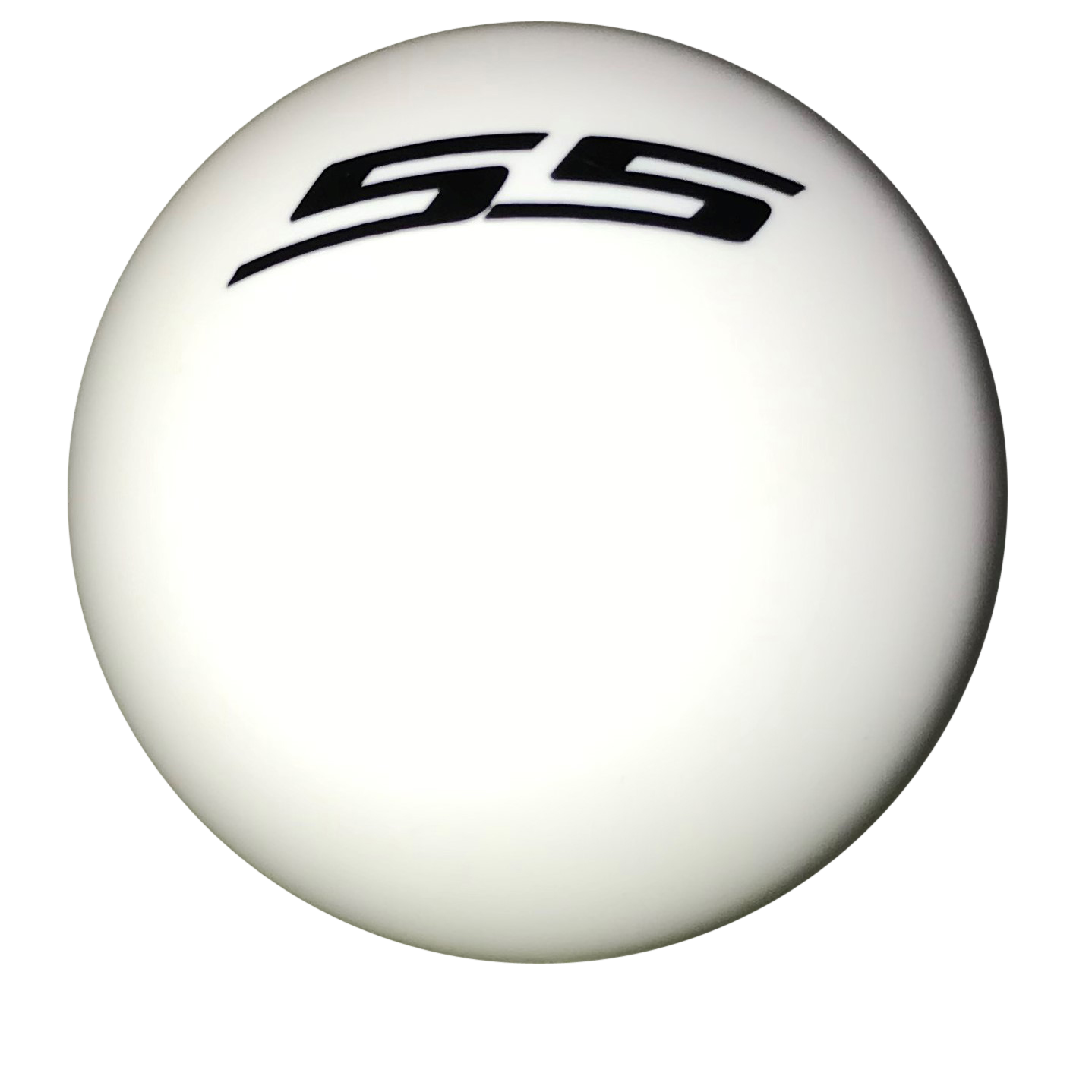 White w/ Black New Camaro SS Logo Shift Knob