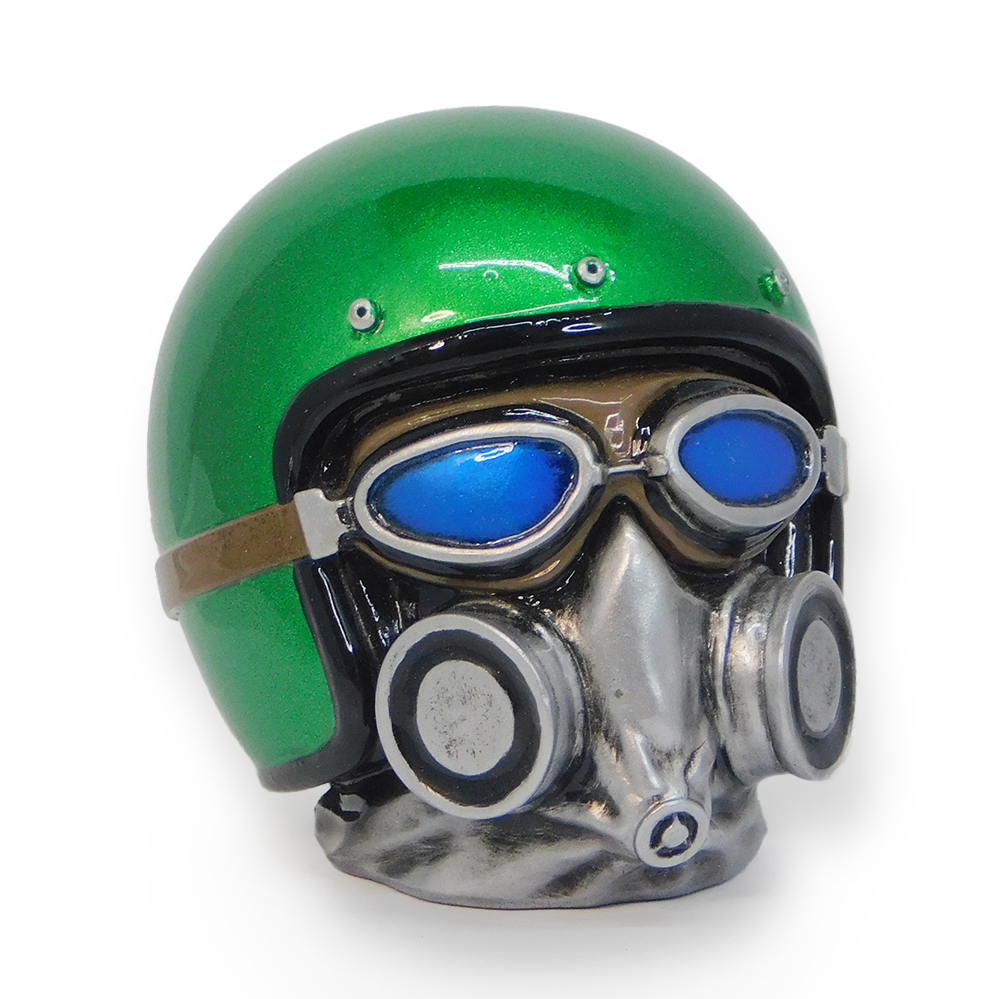 Gasser Man - Metallic Green Shift Knob
