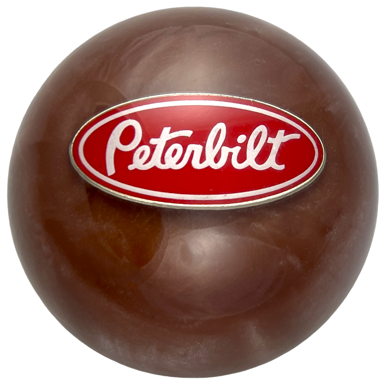 image of Brown Pearl Peterbilt Brake Knob
