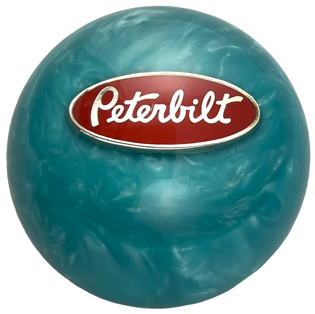 image of Teal Pearl Peterbilt Brake Knob