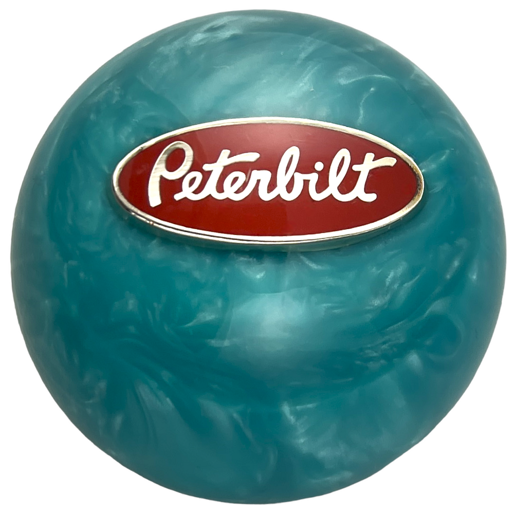Teal Pearl Peterbilt Shift Knob – Twisted ShifterZ