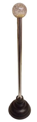 Custom Chrome Handle Toilet Plunger