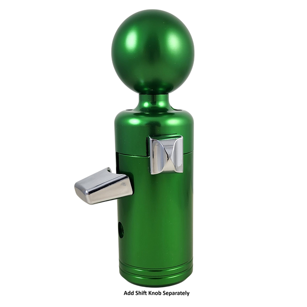 Green ShifTopperz semi truck air shifter threaded SuperKit for Eaton Fuller air shifters