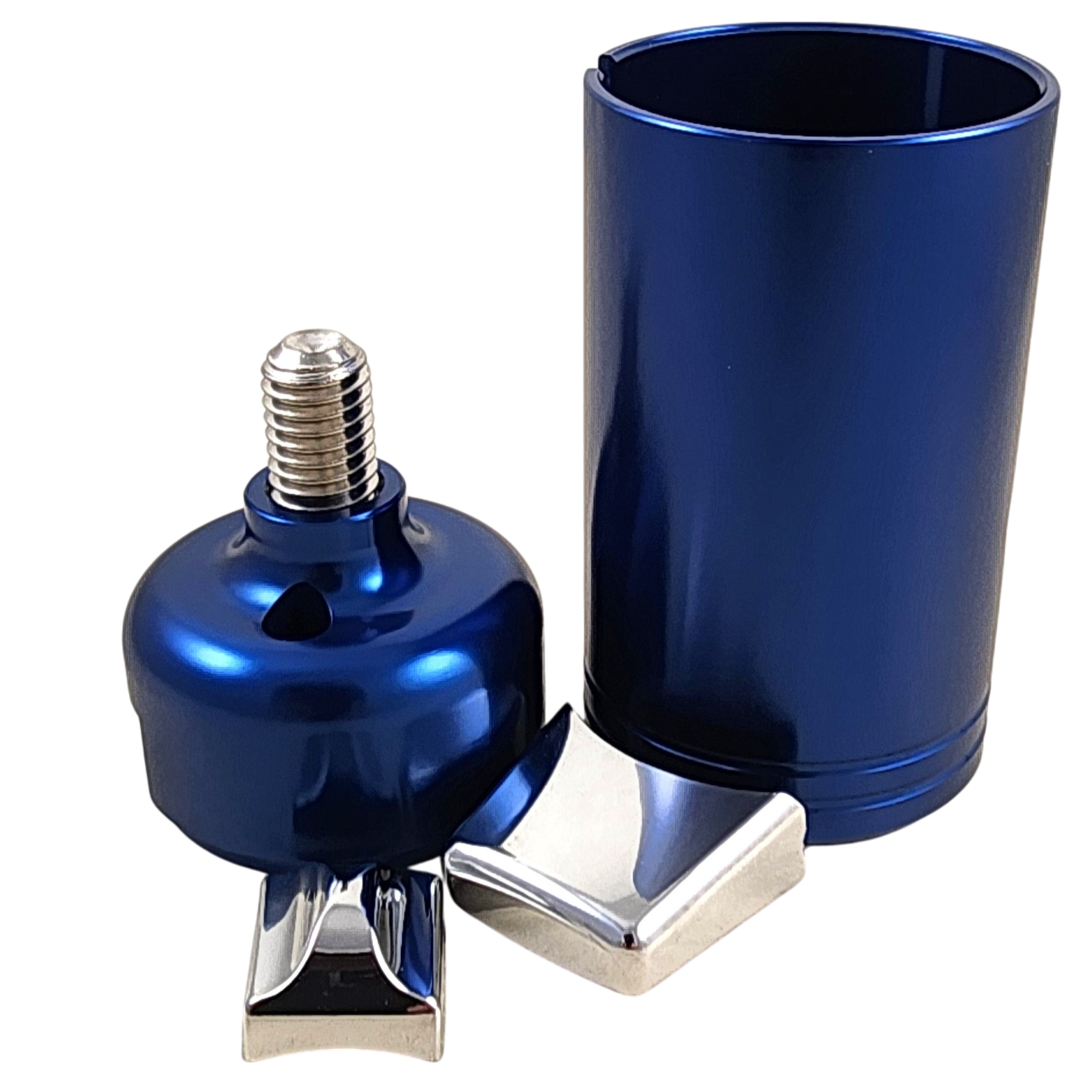 Twisted Shifterz Blue Semi Truck Air Shifter Threaded Adapter KIT