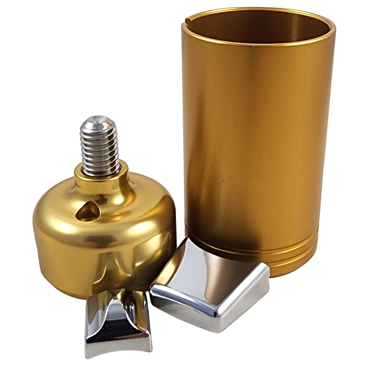 ShifTopperz Gold Semi Truck Air Shifter Threaded Adapter KIT
