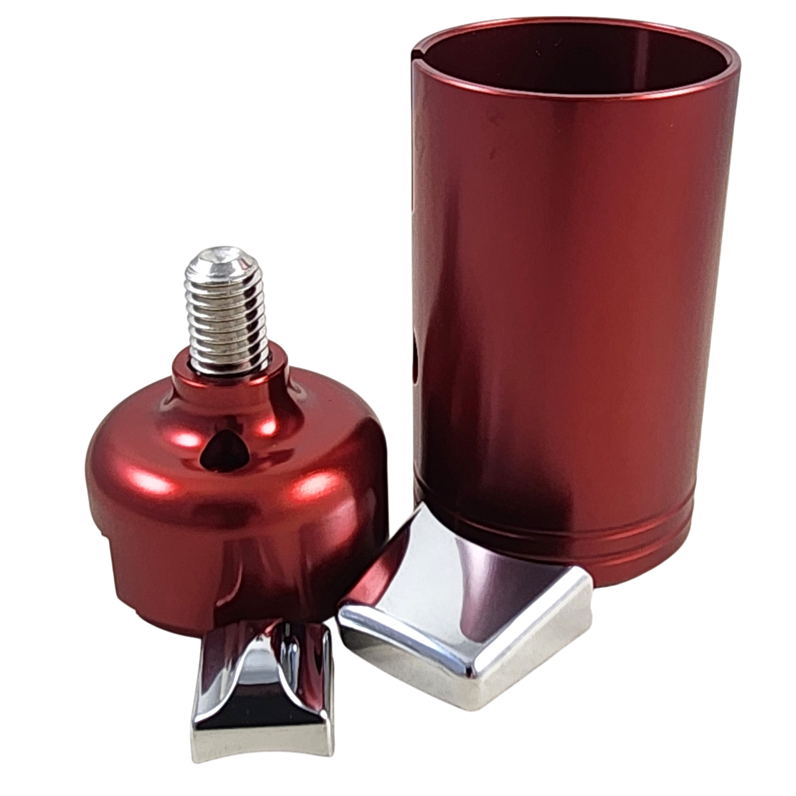 ShifTopperz Red Semi Truck Air Shifter Threaded Adapter KIT