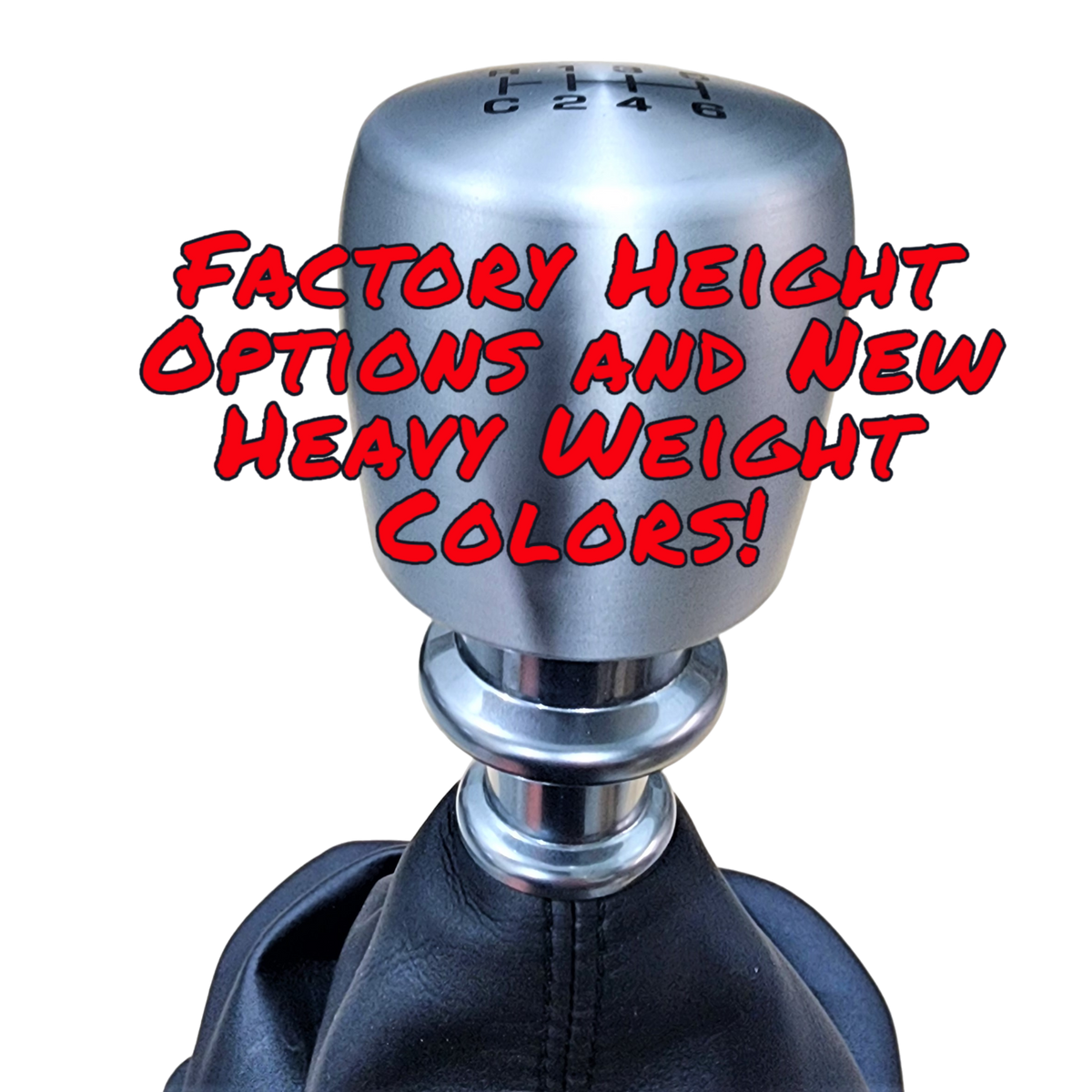 image of 7speed bronco 6g 7 speed factory height shift knobs