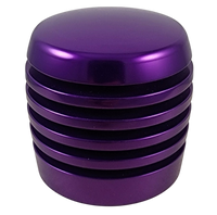 Purple XBR-200 Grooved Cylinder Style Aluminum Shift Knob
