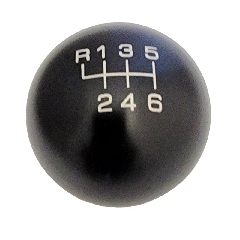 image of Copy of 2015 2016 2017 2018 2019 2020 2021 2022 2023 Mustang Heavy Weight Black Aluminum B200 6 Speed Shift Knob