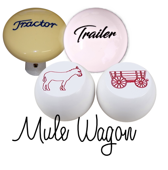 Nostalgic Pearl White Brake Knob