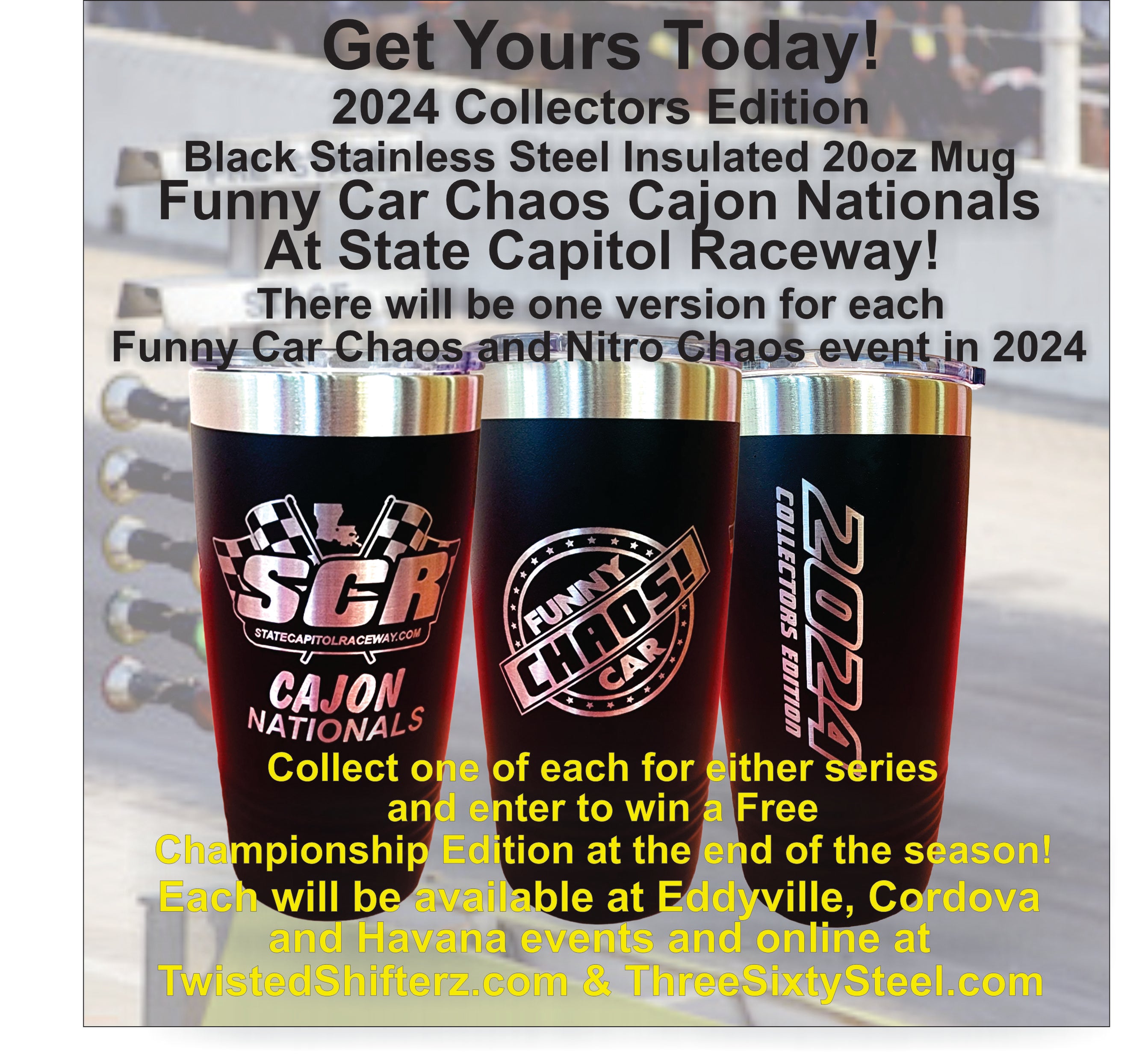 Funny Car Chaos Cajon Nationals 2024 State Capitol Raceway