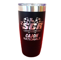 image Funny Car Chaos Cajon Nationals 2024 State Capitol Raceway Collector Edition Black Stainless Insulated 20 oz Cup