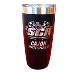 image Funny Car Chaos Cajon Nationals 2024 State Capitol Raceway Collector Edition Black Stainless Insulated 20 oz Cup