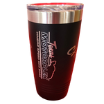 Funny Car Chaos Nitro Chaos 2024 Texas Motorplex Collector Edition Black Stainless Insulated 20 oz Cup