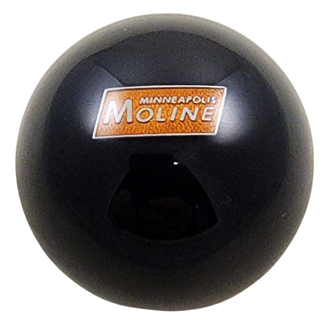 Minneapolis Moline Emblem Black Shift Knob