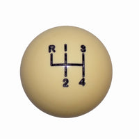 Custom Order Solid Color Engraved Shift Pattern Knob