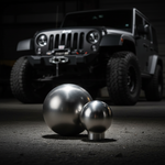 Jeep SSX Extended Style Stainless Steel Heavy Weight Shift Knob 