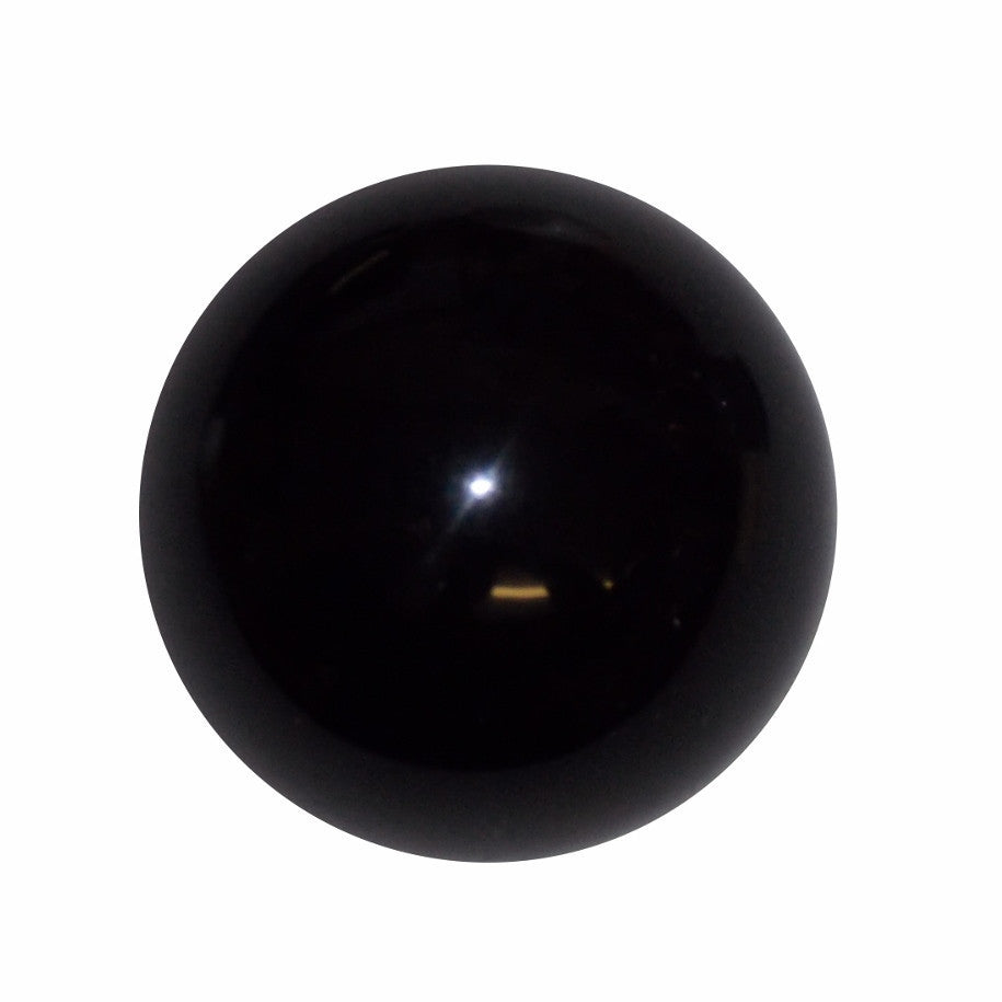 1-3/4" Solid Black Shift Knob